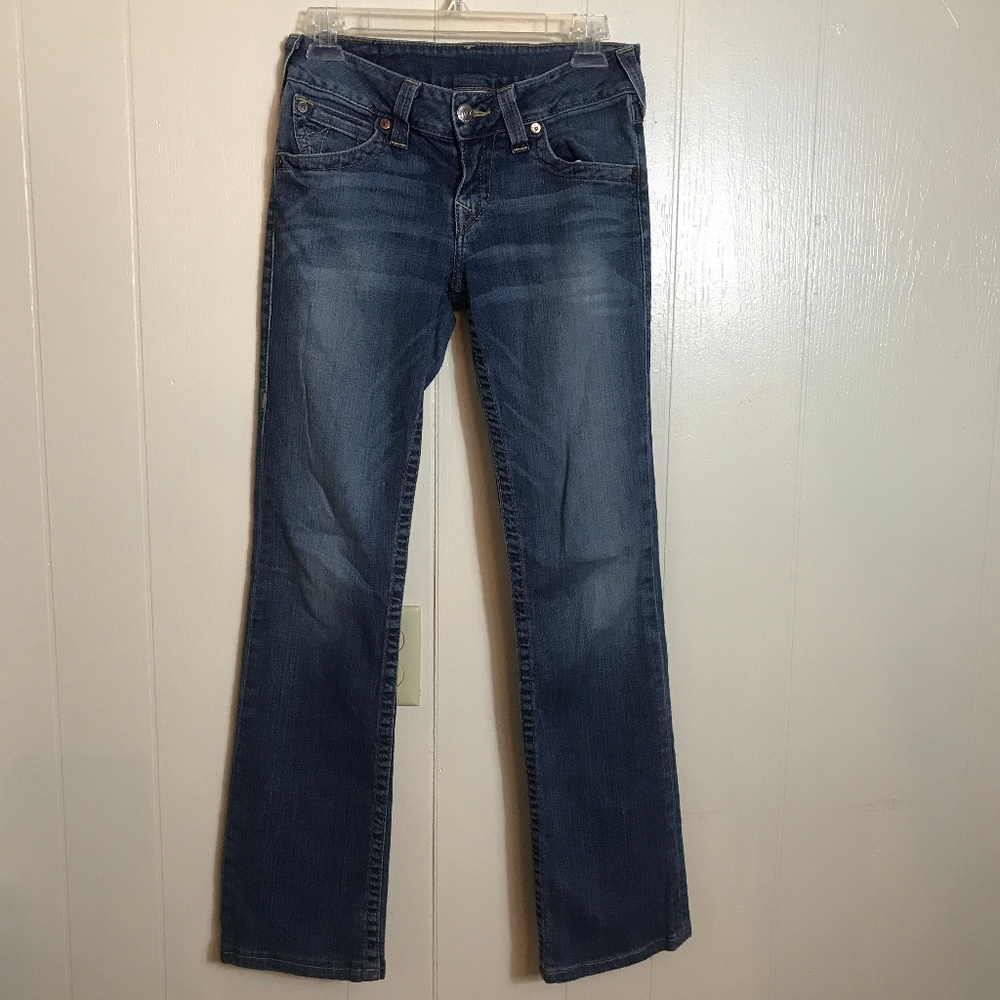 True Religion Hi Rise Boot Cut Women's Jeans Sz 28